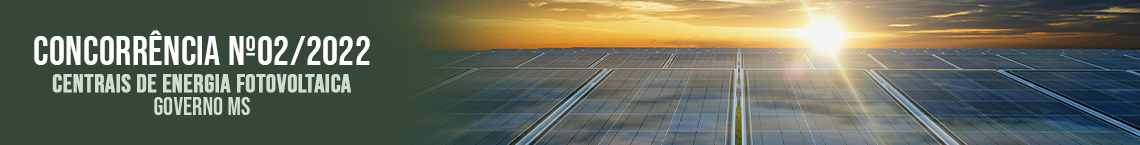 concorrencia 2/2022 centrais de energia eletrica fotovoltaica governo ms