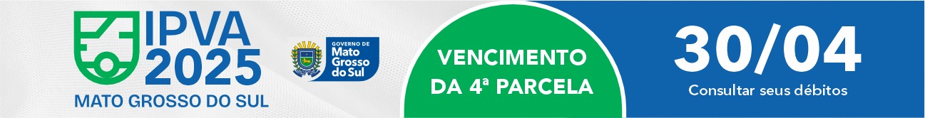 banner da campanha 4 parcelas de ipva
